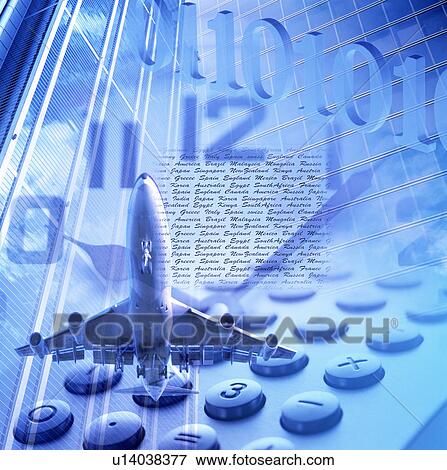 Stock Photo - Digital composite of global business. Fotosearch