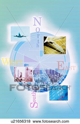 Stock Photo - Digital composite of global business. Fotosearch