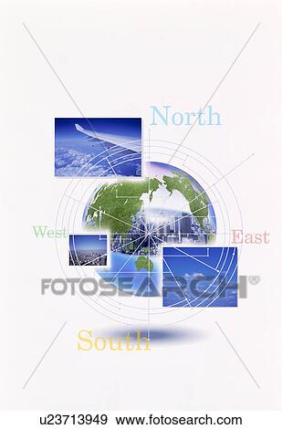 Stock Photo - Digital composite of travelling. Fotosearch