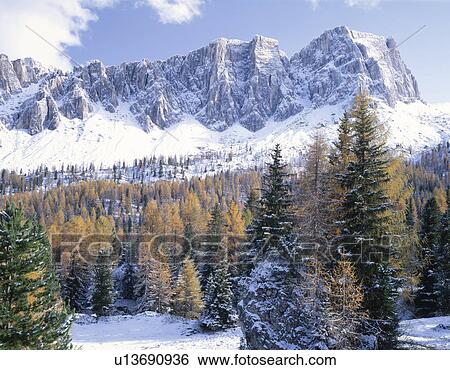Dolomite Mountains View Large Photo Image Stock Photograph - Dolomite Mountains. Fotosearch