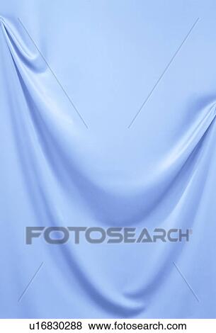 Stock Photo - Drape of blue cloth. Fotosearch