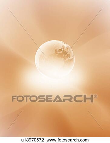 Earth on a brown background View Large Photo Image Stock Image - Earth on a brown background. Fotosearch