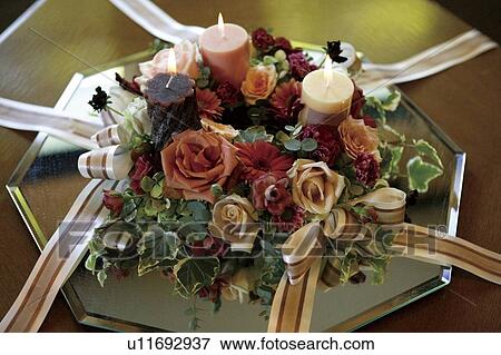 Elaborate table decoration View Large Photo Image Stock Photo - Elaborate table decoration. Fotosearch
