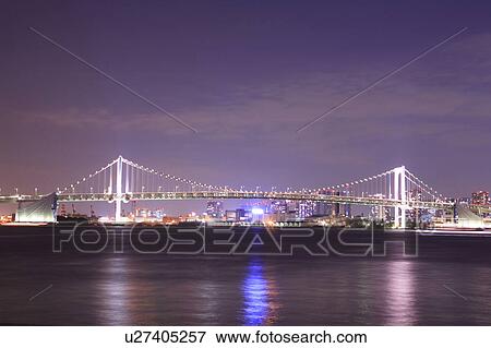 Evening cityscape with bridge, Chuo Ward, Tokyo, Japan View Large Photo Image Stock Photo - Evening cityscape with bridge, Chuo Ward, Tokyo, Japan. Fotosearch