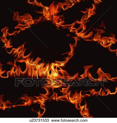 Stock Image - Flames. Fotosearch