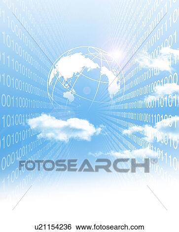 Globe in the sky View Large Photo Image Stock Photograph - Globe in the sky. Fotosearch