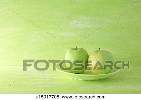 Stock Photo - Green apples. Fotosearch