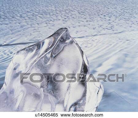 Stock Photography - Ice and water. Fotosearch