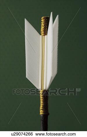 Stock Photograph - Japanese arrow for New Year's Day game. Fotosearch