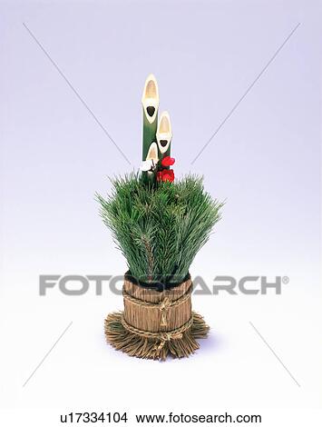 Picture - Japanese New Year decoration. Fotosearch