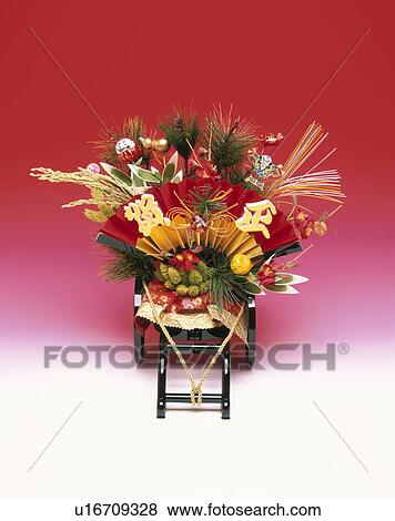 Stock Photo - Japanese New Year decoration. Fotosearch