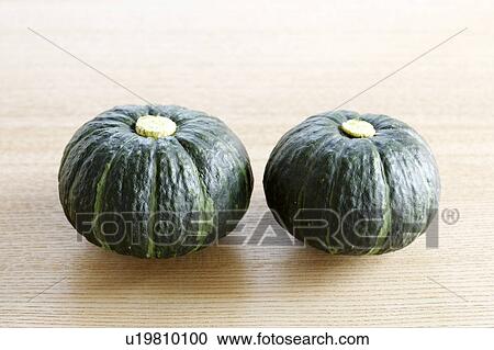 Stock Image - Japanese pumpkins. Fotosearch