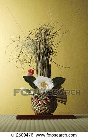 Stock Photograph - Kadomatsu decoration. Fotosearch