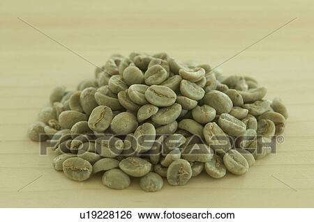 Stock Photograph - Kilimanjaro coffee beans. Fotosearch