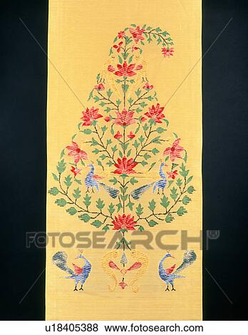 Stock Photo - Kimono sash print. Fotosearch
