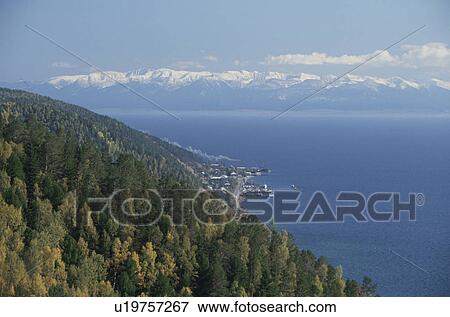 Stock Photo - Lake Baikal, Russia. Fotosearch