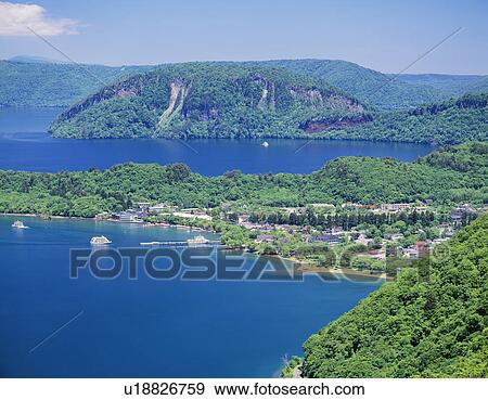 Stock Photo - Lake Towada, Aomori Prefecture, Japan. Fotosearch
