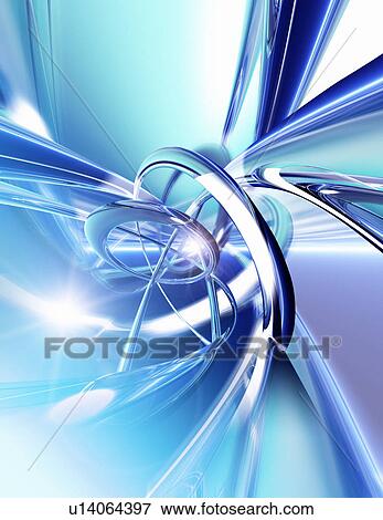 Metallic lines and curves View Large Photo Image Stock Photo - Metallic lines and curves. Fotosearch