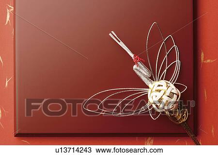 Stock Image - Mizuhiki crane. Fotosearch