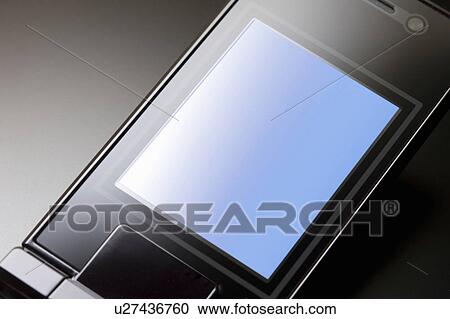 Mobile phone with blank screen View Large Photo Image Stock Image - Mobile phone with blank screen. Fotosearch