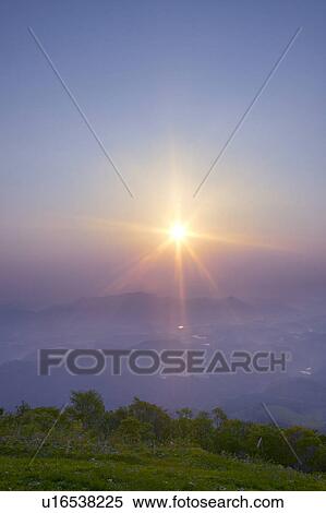 Morning sun over Daikoku woods, Takko-machi, Aomori Prefecture, Japan View Large Photo Image Stock Photography - Morning sun over Daikoku woods, Takko-machi, Aomori Prefecture, Japan. Fotosearch