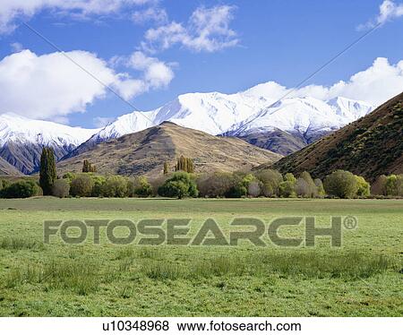 Mountain range. Wanaka, New Zealand View Large Photo Image Stock Photo - Mountain range. Wanaka, New Zealand. Fotosearch