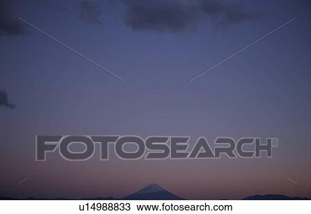 Mt Fuji at sunset in distance. Mt Yatsugatake, Yamanashi Prefecture, Japan View Large Photo Image Stock Image - Mt Fuji at sunset in distance. Mt Yatsugatake, Yamanashi Prefecture, Japan. Fotosearch