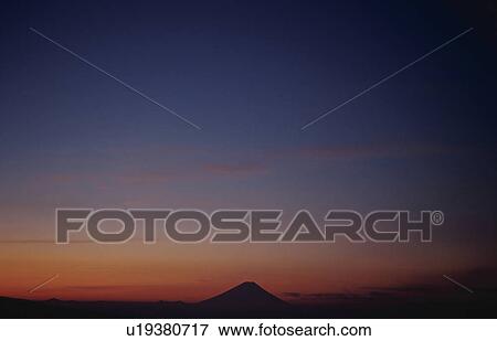 Mt Fuji at sunset in distance. Mt Yatsugatake, Yamanashi Prefecture, Japan View Large Photo Image Stock Photo - Mt Fuji at sunset in distance. Mt Yatsugatake, Yamanashi Prefecture, Japan. Fotosearch