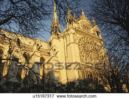 Notre Dame Cathedral, Paris, France View Large Photo Image Stock Photo - Notre Dame Cathedral, Paris, France. Fotosearch