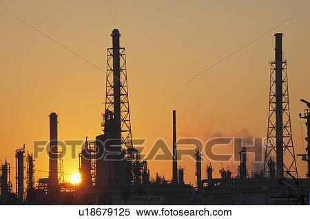 Oil industrial complex in sunset. Nishi-ku, Sakai, Osaka, Japan View Large Photo Image Stock Photography - Oil industrial complex in sunset. Nishi-ku, Sakai, Osaka, Japan. Fotosearch