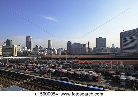Picture - Osaka station, Kita Ward, Osaka, Japan. Fotosearch