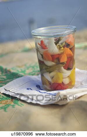 Stock Photograph - Pickled vegetables. Fotosearch