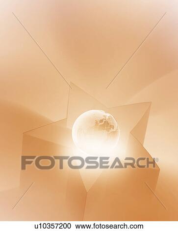 Planet earth on star View Large Photo Image Stock Image - Planet earth on star. Fotosearch