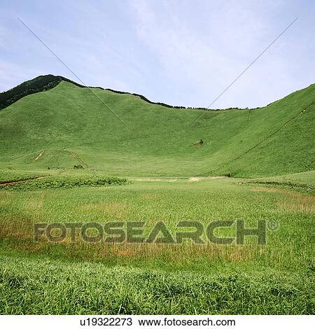 Stock Image - Plateau. Nara Prefecture, Japan. Fotosearch