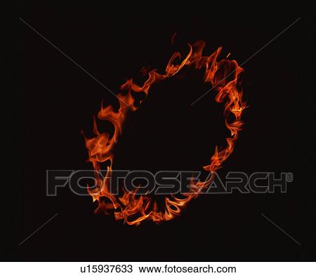 Stock Image - Ring of fire. Fotosearch
