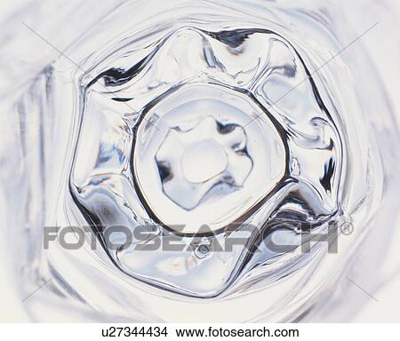 Picture - Rippled glass background. Fotosearch