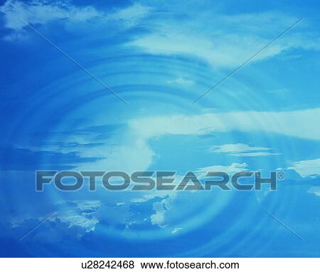Rippled water and cloud View Large Photo Image Stock Photo - Rippled water and cloud. Fotosearch