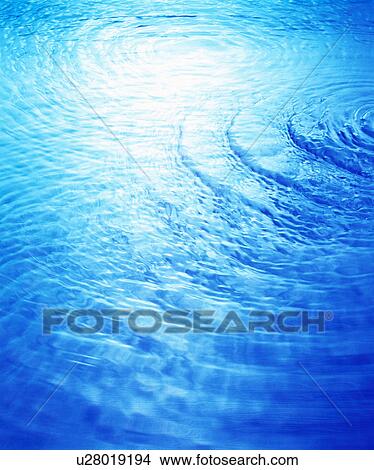 Picture - Rippled water. Fotosearch
