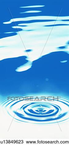 Stock Image - Rippled water. Fotosearch