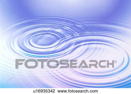 Stock Image - Rippled water. Fotosearch