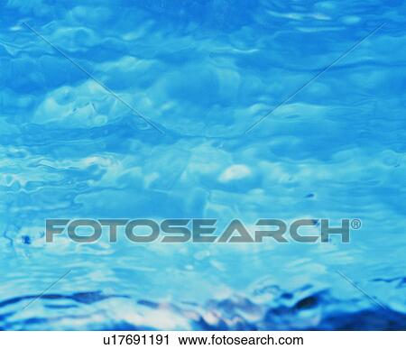 Stock Image - Rippled water. Fotosearch