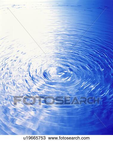 Stock Image - Rippled water. Fotosearch