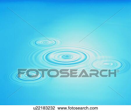 Stock Image - Rippled water. Fotosearch