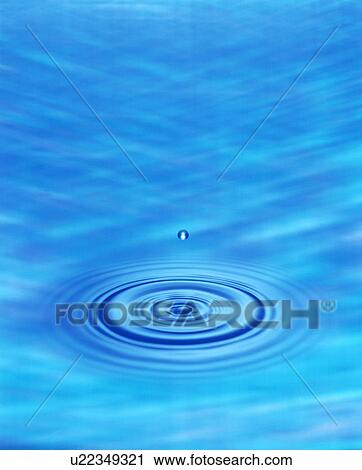 Stock Image - Rippled water. Fotosearch