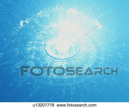 Stock Photo - Rippled water. Fotosearch