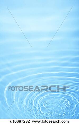 Stock Image - Rippled water surface, full frame. Fotosearch