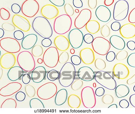 Stock Image - Rubber bands. Fotosearch