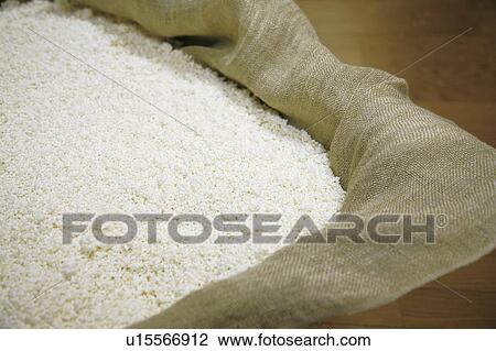 Stock Image - Sack of Koji. Fotosearch