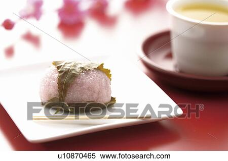 Stock Photography - Sakuramochi. Fotosearch