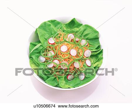 Salad with sliced radish View Large Photo Image Picture - Salad with sliced radish. Fotosearch